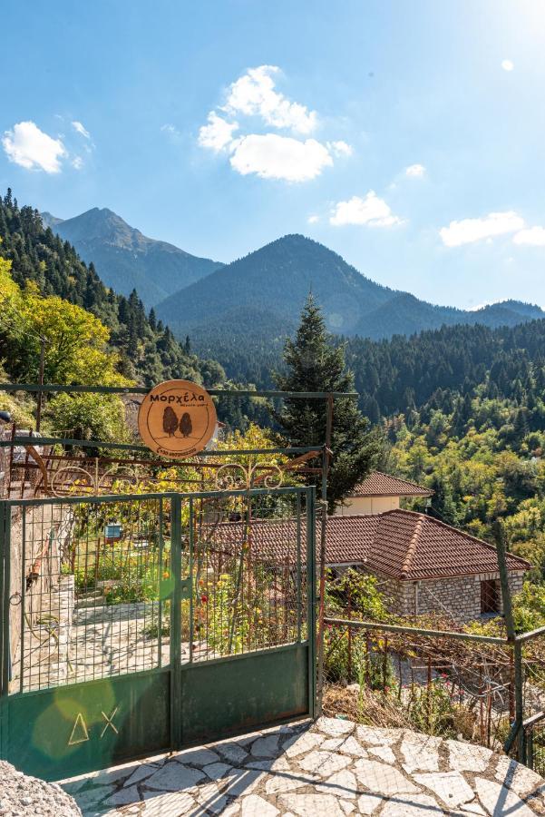 Μορχέλα, Ολόκληρο Σπίτι! Villa Mega Chorio Exterior foto
